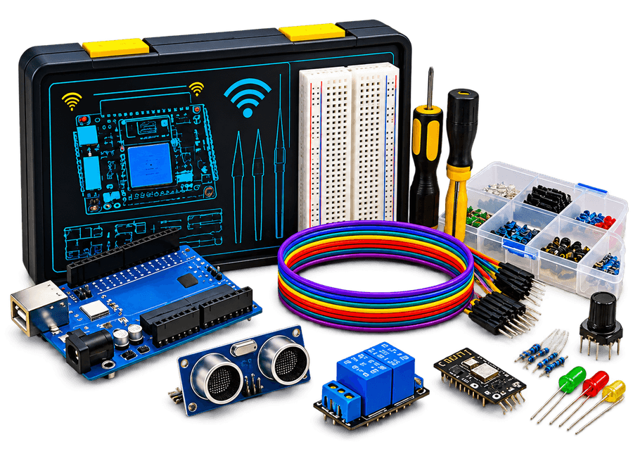 Kit de prototipagem e componentes