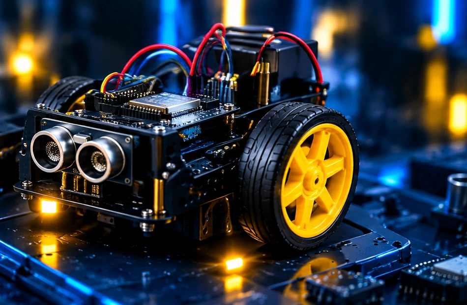 Robô eletrônico de prototipagem